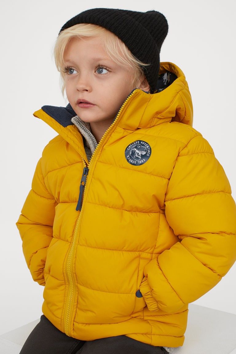 Padding Jacket for Kids With Hoodie