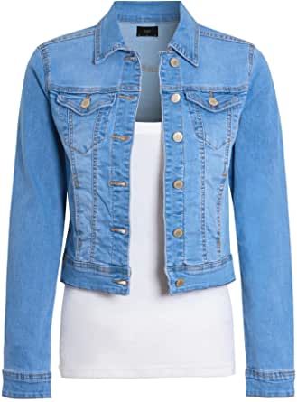 Lady's Denim Fitted Jacket