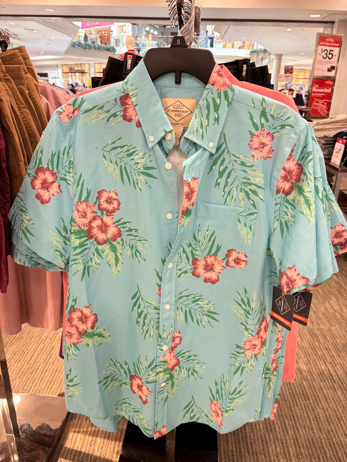 Men's Printed Short Sleeve Shirt3