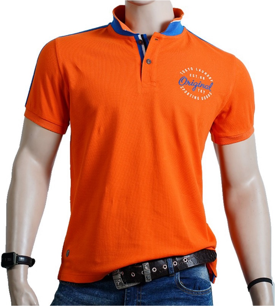Men's Polo Short Sleeve Cut & Sew Style